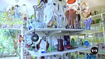 Kenya’s Glass Blowing Artists Create Stunning Pieces from Waste