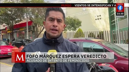 Segundo día de audiencia del 'Fofo' Márquez; desahogarán pruebas