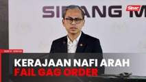 Titah Adendum: Kerajaan nafi arah AGC fail perintah larangan bersuara