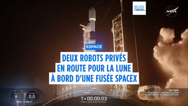 Space X envoie deux nouvelles sondes sur la Lune