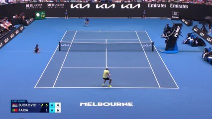 Open d'Australie - Djokovic avance mais perd un set
