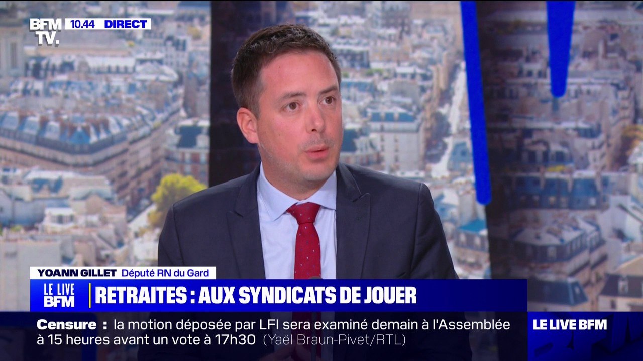 Propos de François Rebsamen sur le RN: "C'est un grave dérapage d'un ministre de la République", estime Yoann Gillet (RN)