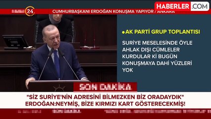 Esed mi? Esad mı? Cumhurbaşkanı Erdoğan noktayı koydu