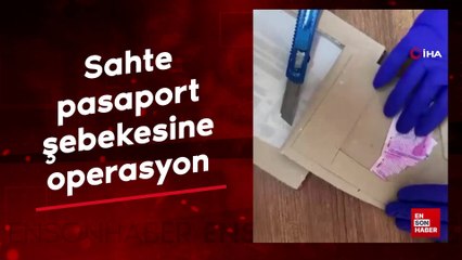 İstanbul'da MİT ve emniyetten sahte pasaport şebekesine ortak operasyon