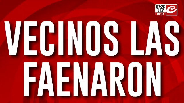 Tremendo: vecinos saquearon camión y faenaron vacas a la vera de la ruta