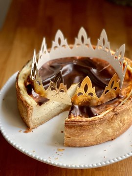 Flan des Rois Maison 👑 Recette Inspirée de Pierre-Jean Quinonero | Flan Vanillé Crémeux Épiphanie