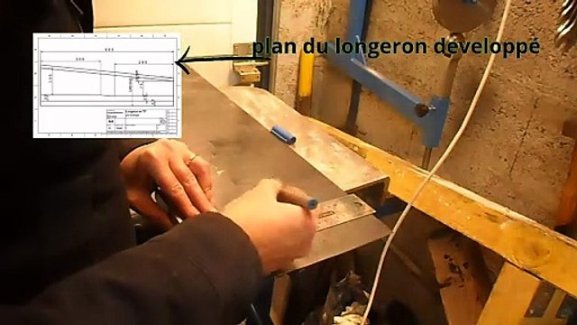 preparation tôle pour longeron Peugeot 203