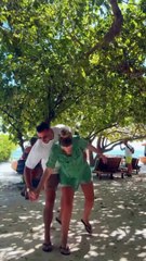 Marco Costa nas Maldivas