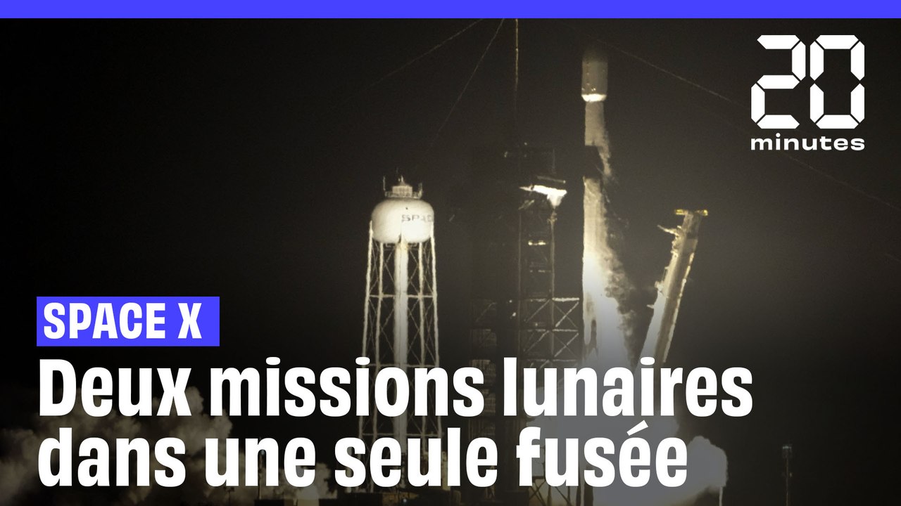 Objectif Lune : Une seule fusée SpaceX pour deux missions lunaires