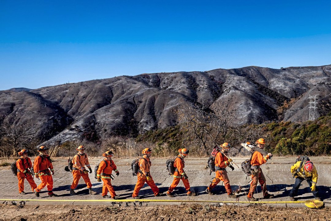 Winde drohen Feuer in Los Angeles erneut anzufachen