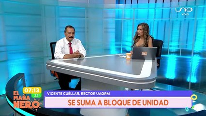 Vicente Cuéllar se unió al bloque de unidad y aboga por la renovación