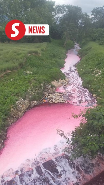 Luas issues yellow alert after pink-coloured discharge detected in Sg Kabul