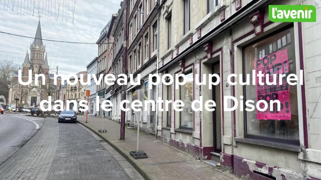 Un nouveau pop-up culturel dans le centre de Dison
