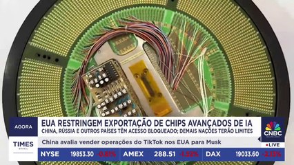EUA restringem exportação de chips avançados de IA; veja análise de Mariana Almeida