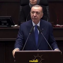 AKP Grup Toplantısı'nda bir vatandaş şarkı söyledi Erdoğan şaştı