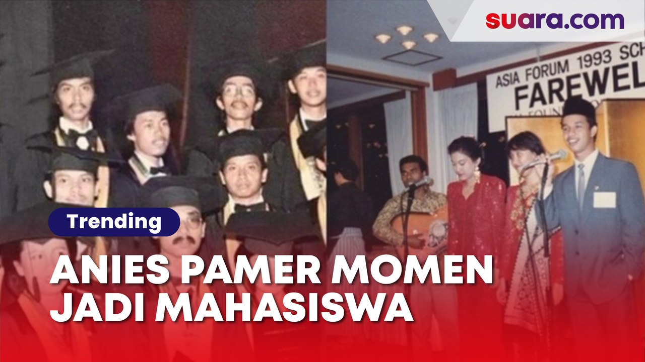 Anies Pamer Momen Jadi Mahasiswa, Netizen Balas Pakai Foto Kelulusan Jokowi: Wisuda yang Mengubah Sejarah Indonesia