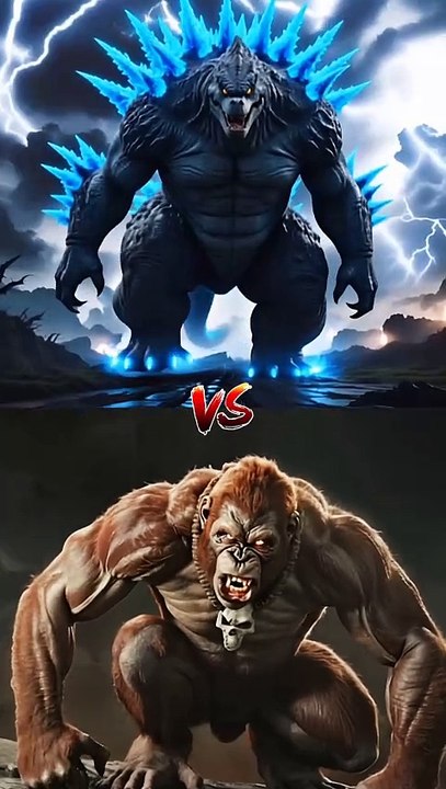 GODZILLA VS ANGRY APE AND OTHER CREATURES EPIC SHOWDOWN