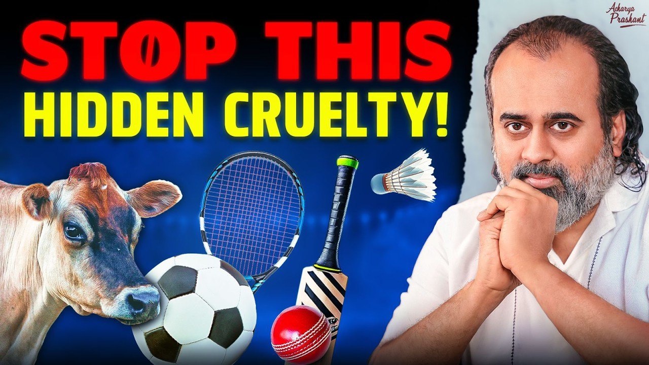 Do Vegan Athletes Really Avoid Animal Cruelty? || Acharya Prashant (2024)