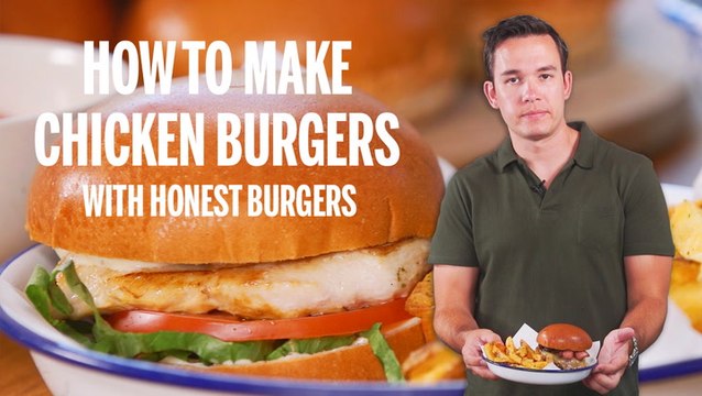 How To Make: A Tasty Chicken Burger | Recipe
