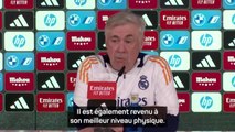 Real Madrid - Ancelotti fait l'éloge de Mbappé et soutient Tchouaméni