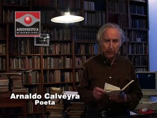 Calveyra lee a Calveyra