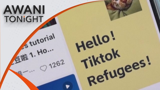 AWANI Tonight: TikTok refugees' flock to China’s Rednote before Jan 19 ban