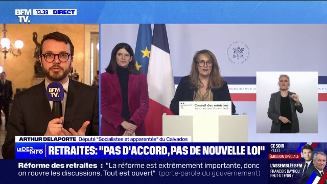 Retraites: Tout nous conduit à voter la censure , assure Arthur Delaporte (Socialiste et apparentés)