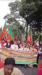 Suvendu Adhikari rally in south kolkata