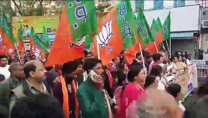 Suvendu Adhikari rally in south kolkata