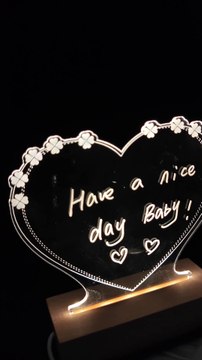 Creative Note Board Creative Led Night Light USB Message Board Holiday Light With Pen Gift For Children Girlfriend Decoration Night Lamp