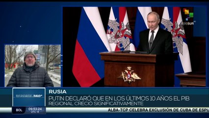 Pdte. Putin destacó logros de Crimea desde su reunificación