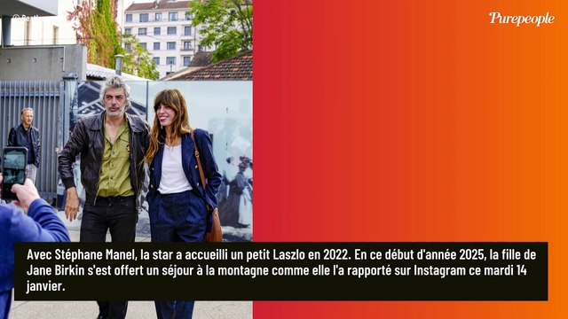 Lou Doillon s'exile loin de Paris : séjour au ski en famille pour son clan, le petit Laszlo épuisé !
