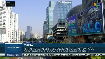 Reporte 360° 15-01 China rechaza nuevas sanciones de EE.UU.
