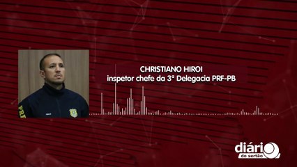 PRF sai para atender acidente de trânsito na região de Patos e se depara com crime de homicídio