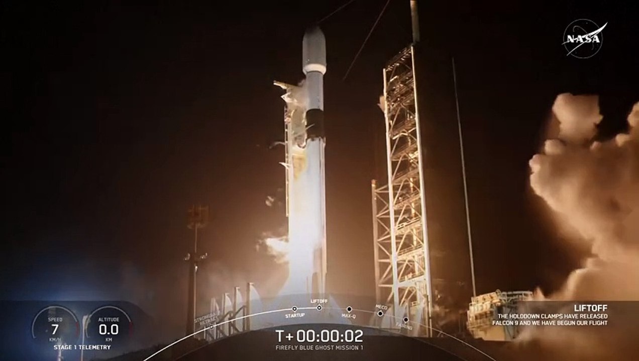 Raumfahrt: Zwei Landegeräte auf dem Weg zum Mond