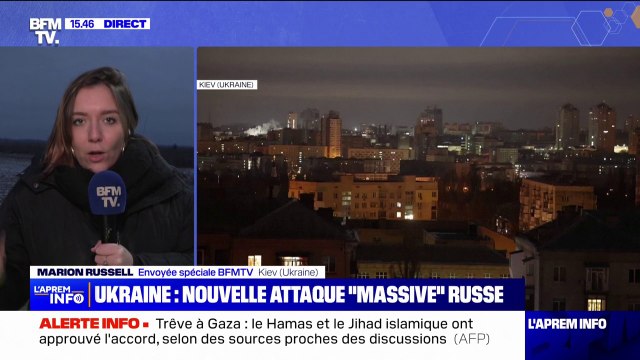 Nouvelle attaque massive de la Russie sur les infrastructures énergétiques ukrainiennes