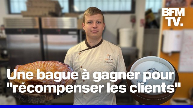 Une bague de 1.350 euros est à gagner dans les galettes des rois de ce jeune pâtissier du Tréport