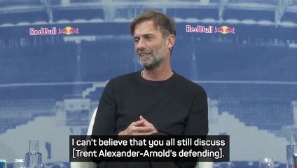 Klopp bemused by 'poor' criticism of Trent's defending