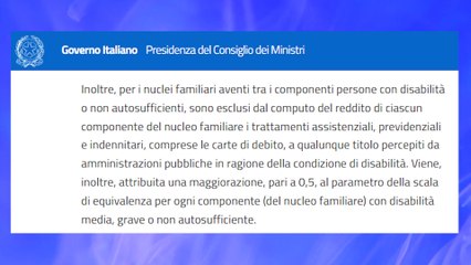 ISEE 2025 E TITOLI DI STATO FIRMATO IL DECRETO NOVITÀ SULLA DISABILITÀ