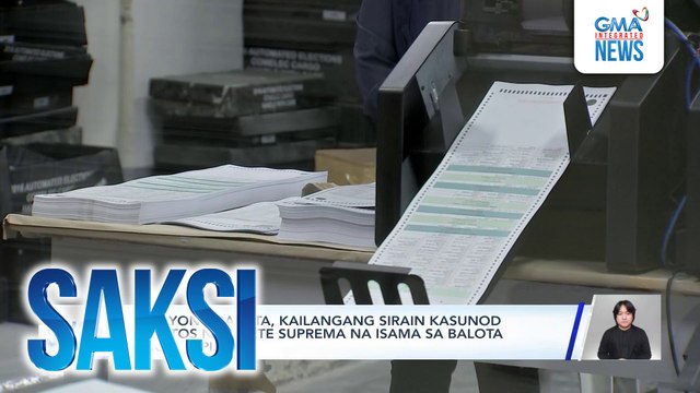 6 milyong balota, kailangang sirain kasunod ng utos na Korte Suprema na isama sa balota ang 5 aspirant | Saksi