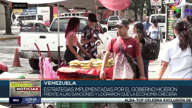 Economía venezolana resurgió en el 2024 a pesar de las sanciones de EE.UU.