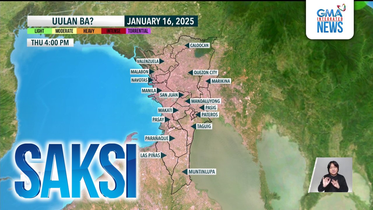 Pag-ulan, pwedeng maranasan sa ilang lugar sa bansa | Saksi
