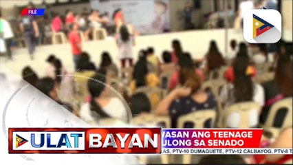 Panukala para maiwasan ang teenage pregnancy, isinusulong sa Senado