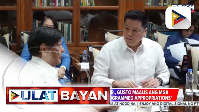 PBBM, nais maalis ang mga programa ng DSWD sa 'unprogrammed appropriations'