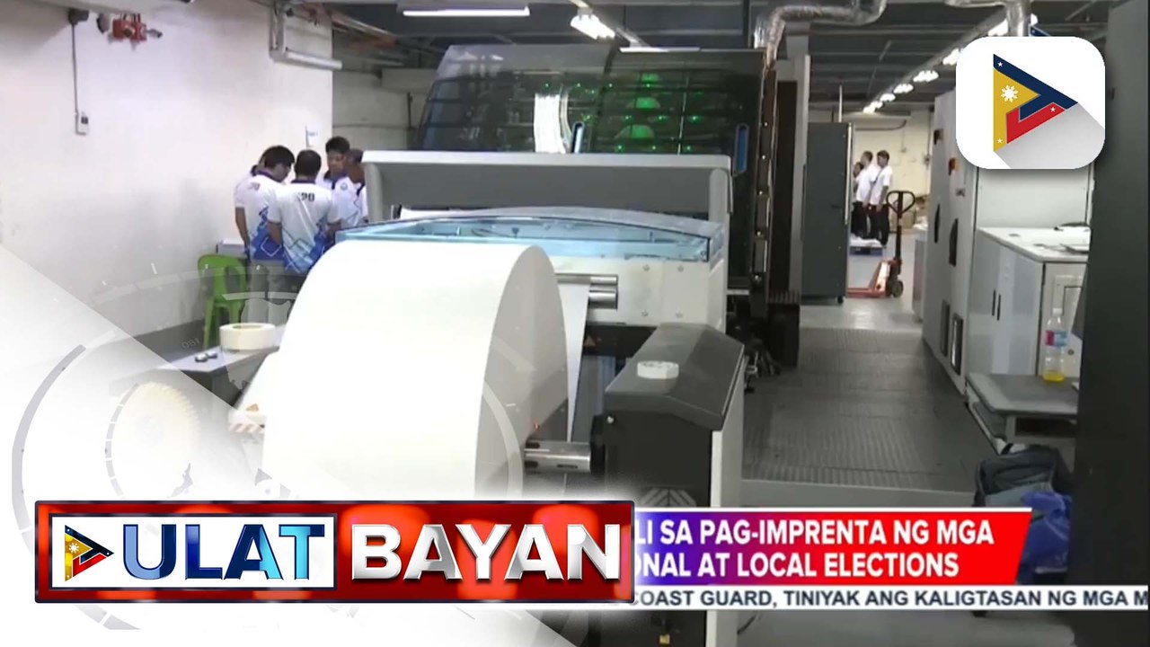 Comelec, balik sa simula ang pag-imprenta ng mga balota para sa 2025 national at local elections