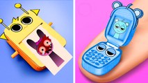 Sprunki Printer Or Sprunki Cardboard Phone? 📱🖨️💙 *DIY Paper Crafts And GameBooks*