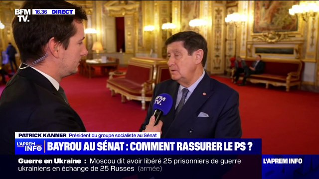Retraites: Toutes les options qui auront été présentées par les acteurs sociaux doivent revenir au Parlement , estime Patrick Kanner (président du groupe socialiste au Sénat)
