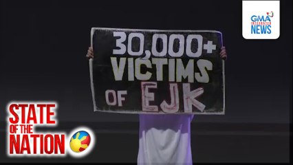 Ilang kaanak ng EJK victims, kabilang sa cast ng theater production tungkol sa war on | SONA