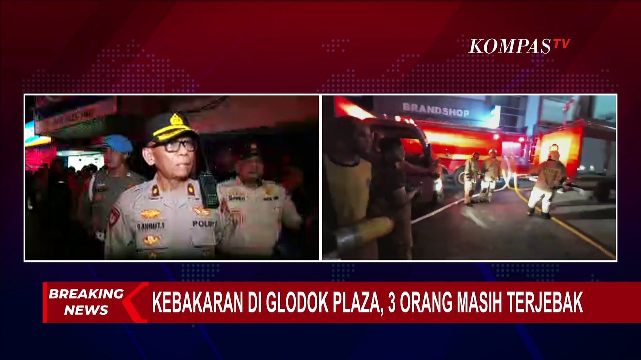 BREAKING NEWS! Polisi Ungkap Titik Awal Api Kebakaran Glodok Plaza, 3 Orang Masih Terjebak!