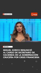 El ahora exsecretario de Hacienda del departamento cruceño, aseguró que la crisis de liquidez fue provocada por una mala gestión interna.
